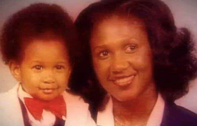 Usher Raymond III's first wife, Jonetta Patton and Little Usher.